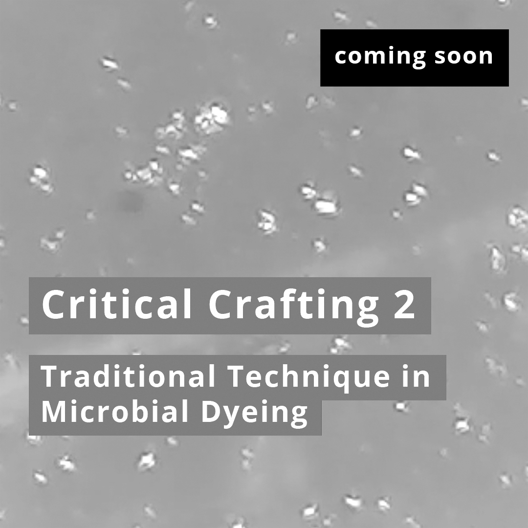 coming soon, critical crafting 2, traditional technique in microbial dyeing